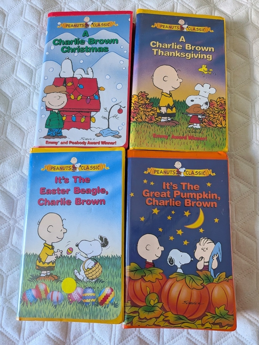 VHS Collection - Charlie Brown Holiday Classics (Set of 4)